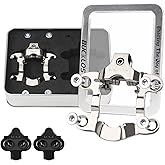 BUCKLOS SPD Adapters for Peloton Bike & Bike+ - Pedal,Convert Delta Pedals to SPD Clip for Shimano SPD Shoes,Indoor Exercise Bike Accessories for Friends, Family, Spin Class
