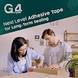 G4GADGET Clear Cello Tape 24mm 45 Micron Thick Pack of 3 view 2