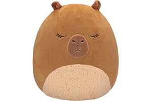 Squishmallows Original 14-Inch Lijjian Brown Capybara - Official Jazwares Large Plush