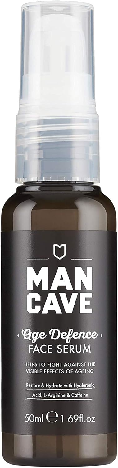 man face serum
