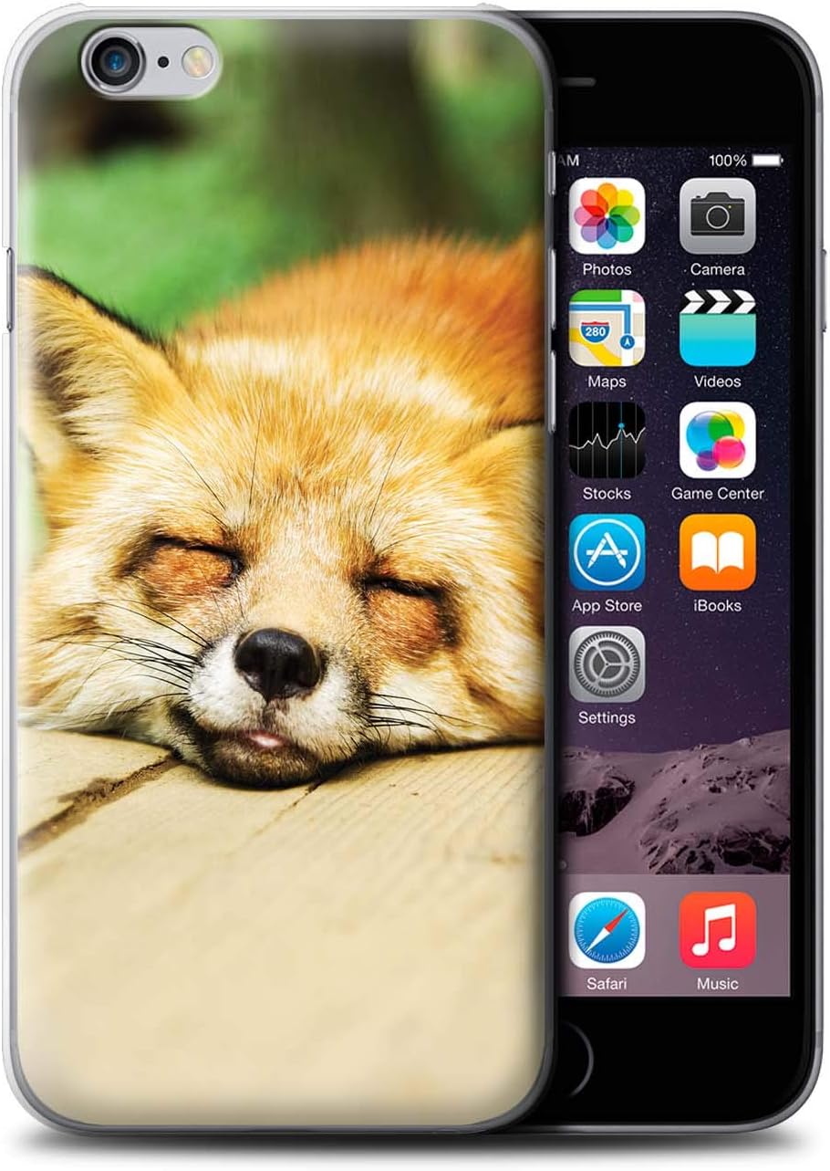 Stuff4 Coque Pour Apple Iphone 6s Plus Photos Mignonnes Bebe Animal Renard Arctique Blanc Chiot Design Transparent Etui Housse Case Rigide Ultra Mince Audio Et Video Portable Accessoires Agri Khoramdareh Ir