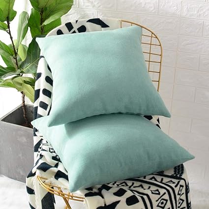 Mernette Pack Of 2 Soft Chenille Decorative Throw Pillow Cover