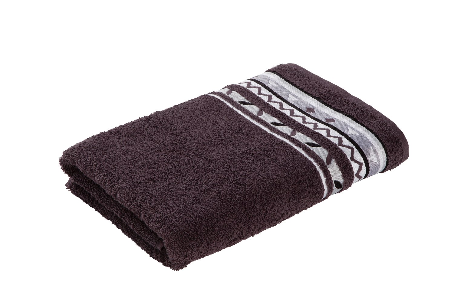 Möve frottana Country hand towel 50 x 100 cm, 100% cotton, graphite — image 1