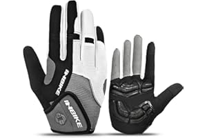 INBIKE 5mm Gel Padded Mens Cycling Gloves Breathable & Wear Resistant