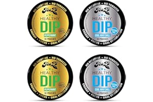 Teaza Herbal Energy Pouches - 2 Peppermint & 2 Cool Mint Chill (4 Pucks )