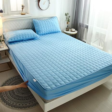 Cooling Bed Sheet,Blue,180X200cm 