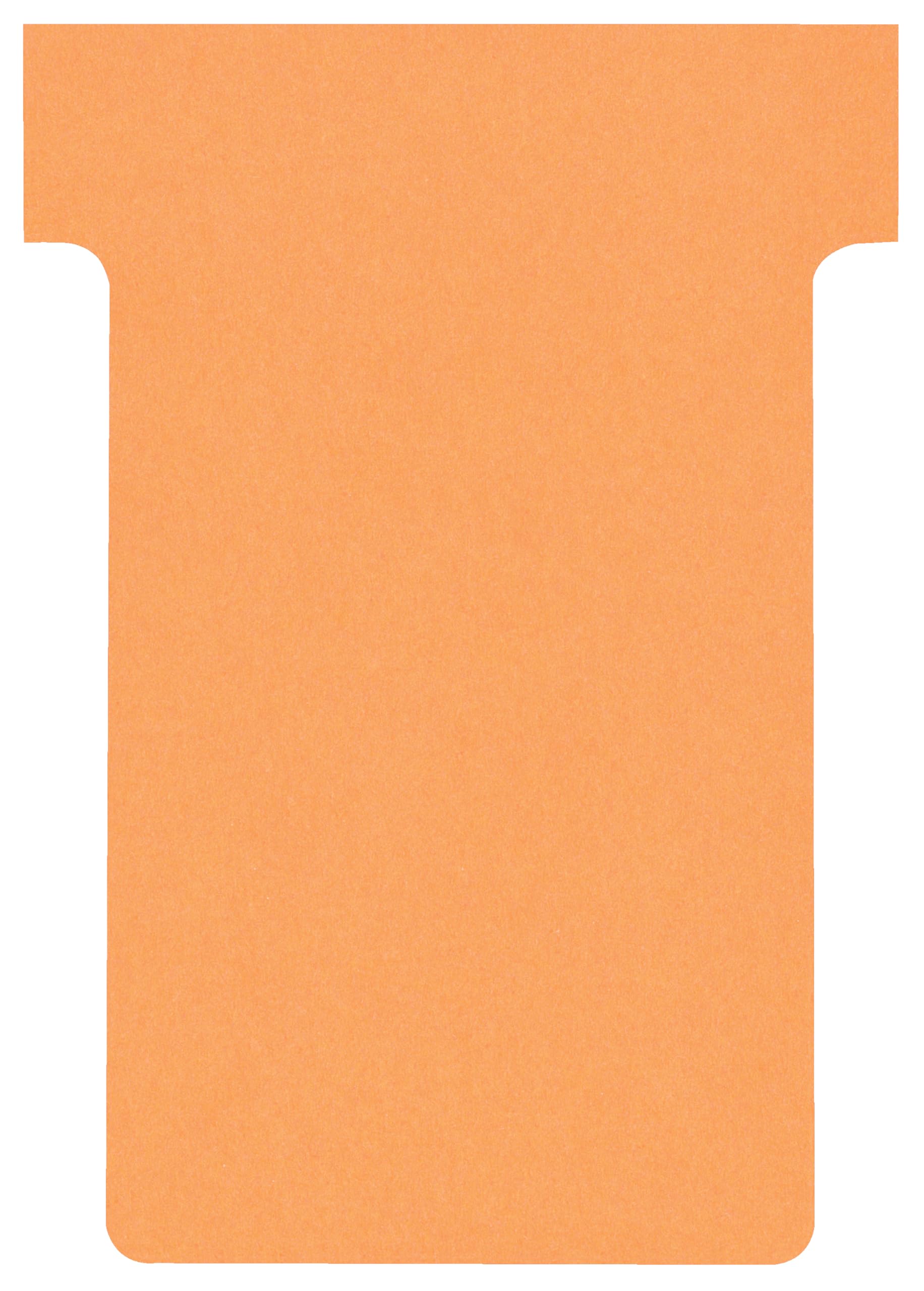 Franken TK101 T-Cards Size 1 for Card Holder 27 mm Pack of 100 Red 79 mm Orange