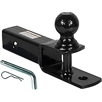 Extreme Max 5001.1383 3-in-1 ATV Ball Mount with 2" Ball - 2" Shank