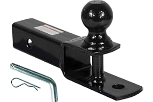 Extreme Max 5001.1383 3-in-1 ATV Ball Mount with 2" Ball - 2" Shank