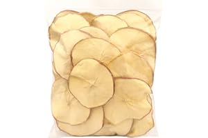 WANLAIREN Apple Slices-Dried Apples, 300g/10.58oz, Apple chips, Fuji Apples, No Added, Guilt-free, Clean Snack | Chewy & Tender | Naturally Sweet & apple Aroma, Travel Nutrition Boost, Low-cal, Aids Digestion