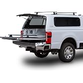 Bedslide 1000 Classic Sliding Truck Bed Organizer, 53 x 37-Inch, Capacity 1000 lbs, Truck Bed Storage Drawer, Silver