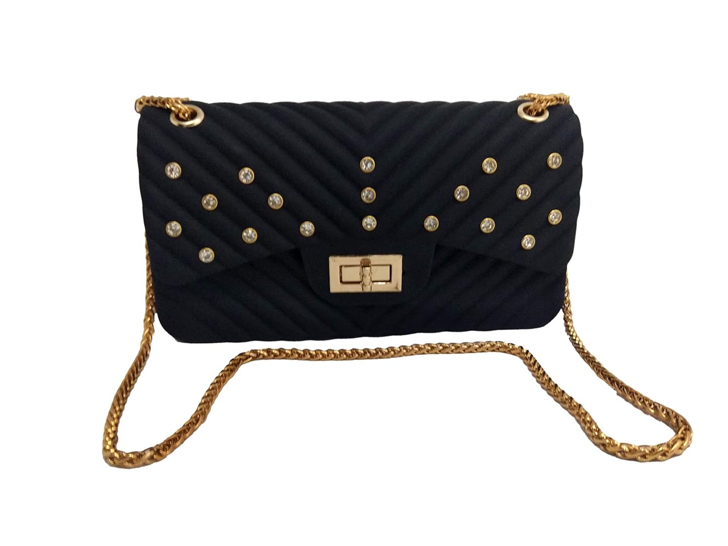 golden chain sling bags