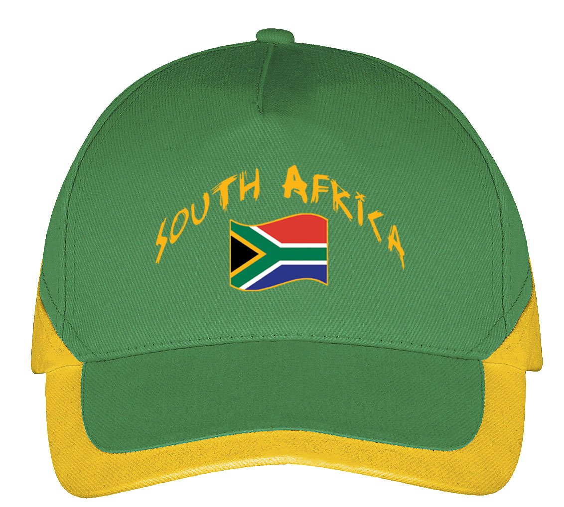 Supportershop South Africa Unisex Adult Cap, Green, FR: One Size (Manufacturer's Size: One Size)