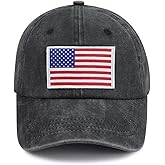 Tdopsxyxw American Flag Hat for Men Women, Funny Adjustable Cotton Baseball Cap