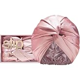 SLIP Pure Silk Turban| 100% Mulberry Silk, Ultra Soft &amp; Gentle on Hair, Prevents Breakage &amp; Frizz