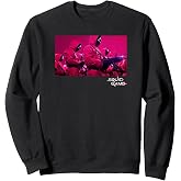 Squid Game Pink Guards Panel Sweatshirt