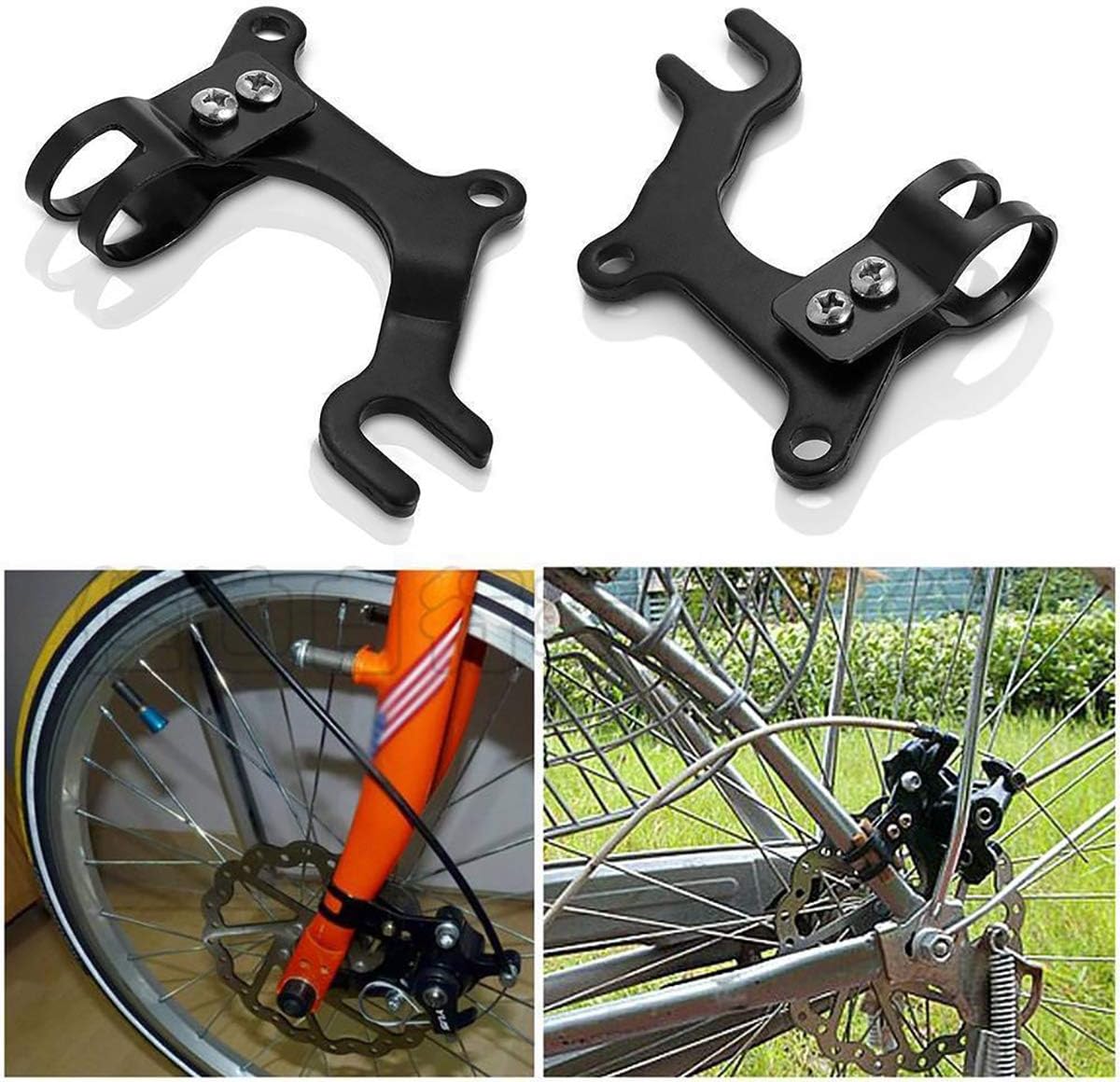 Bike frame disc brake mount Clearance