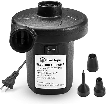 electric pump for paddling pool