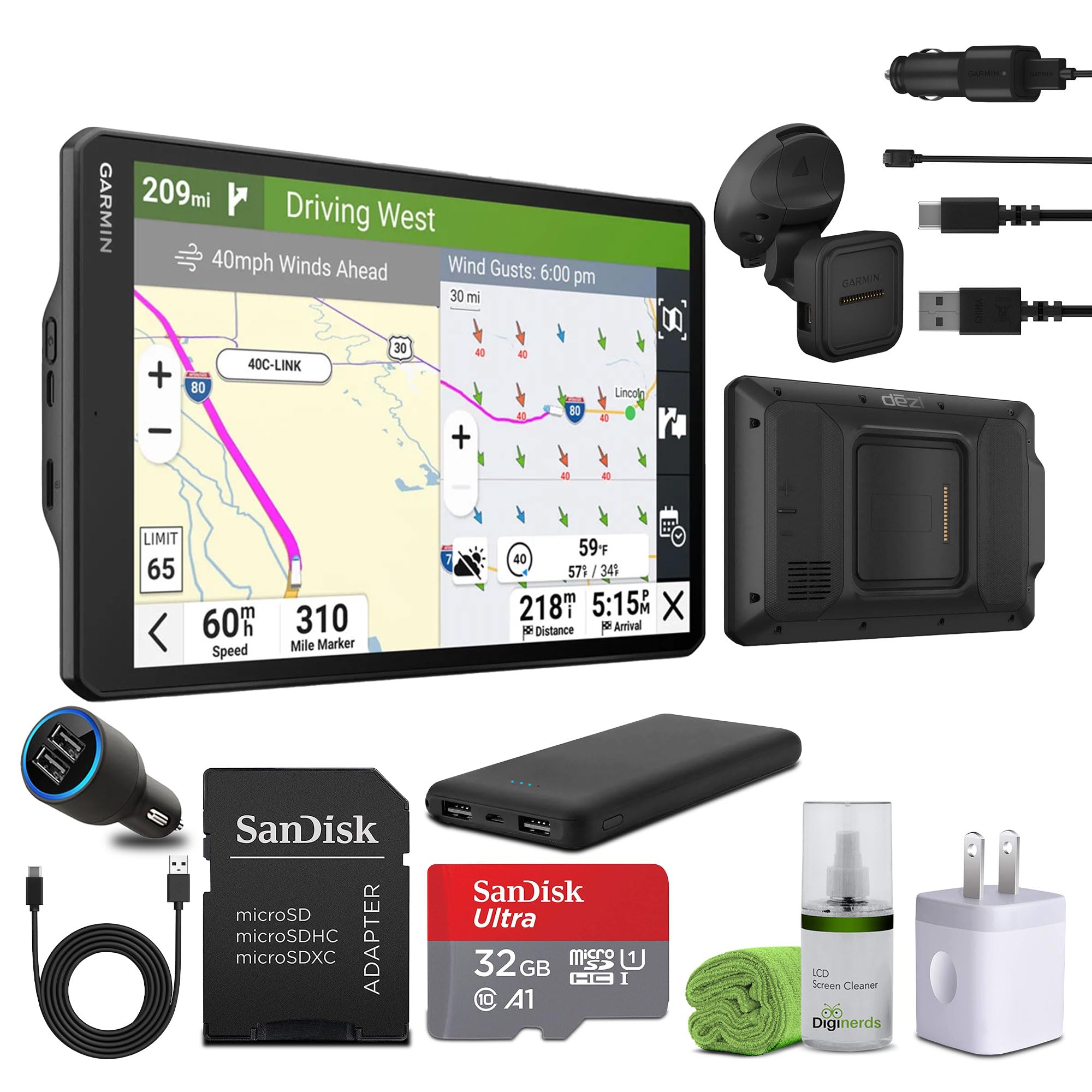 Garmin Dezl OTR1020 GPS Truck Navigator 10
