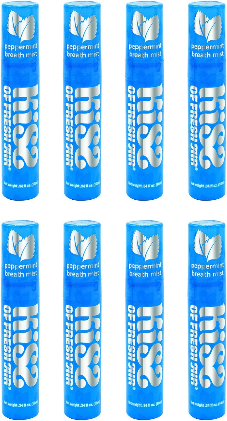 Kiss of Fresh Air Breath Spray (8 Pack) Peppermint
