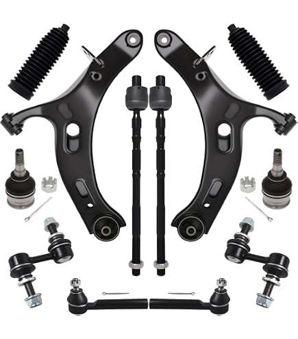 KEYOOG Kit Bracci Di Controllo Anteriori Inferiori + Snodi Sferici Per Subaru Impreza 2.0L 2012-2016 (Set 4 Pezzi, OE 21067GA050, 20202FJ010) - 3
