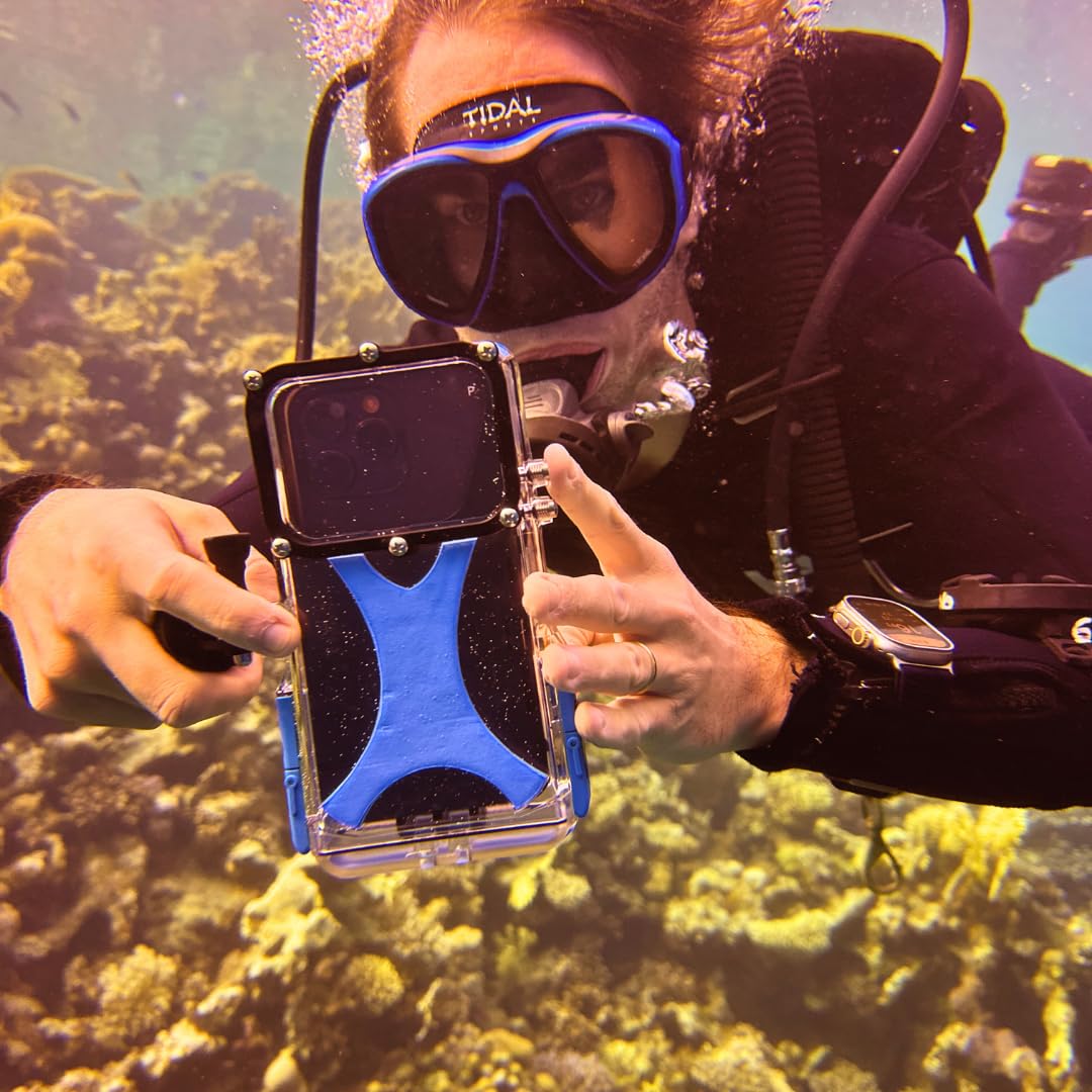 Red Filter 3 Pack for Underwater Photography - Compatible Only with The ProShot Dive Waterproof Case. Red Filter, Magenta Filter, and Pink Filter Included. Enhance Your Underwater Photos & Videos.