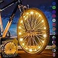 Activ Life LED Bike Wheel Lights with Batteries Included! Get 100% Brighter and Visible from All Angles for Ultimate Safety & Style (1 Tire Pack)