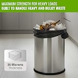 EcoBag 50 Pack Heavy Duty Refuse Sacks 35µm 50L Recyclable Leak Resistant view 3
