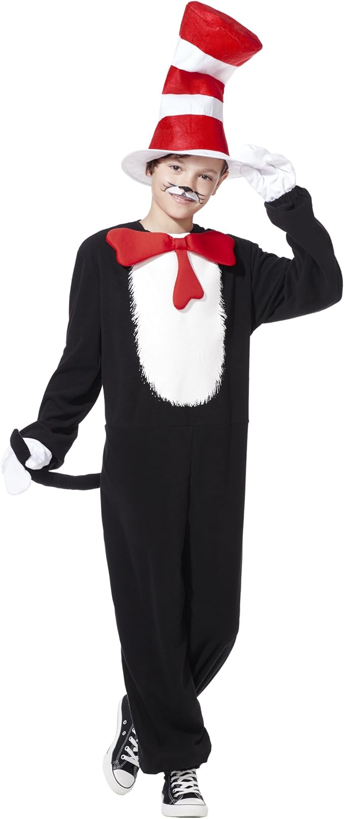 Halloween Costume Cat In The Hat - Amazon.com: Spirit Halloween Kids Cat in The Hat Costume – Dr. Seuss