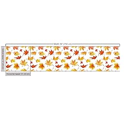 Ambesonne Autumn Fabric by The Yard, Demonstration