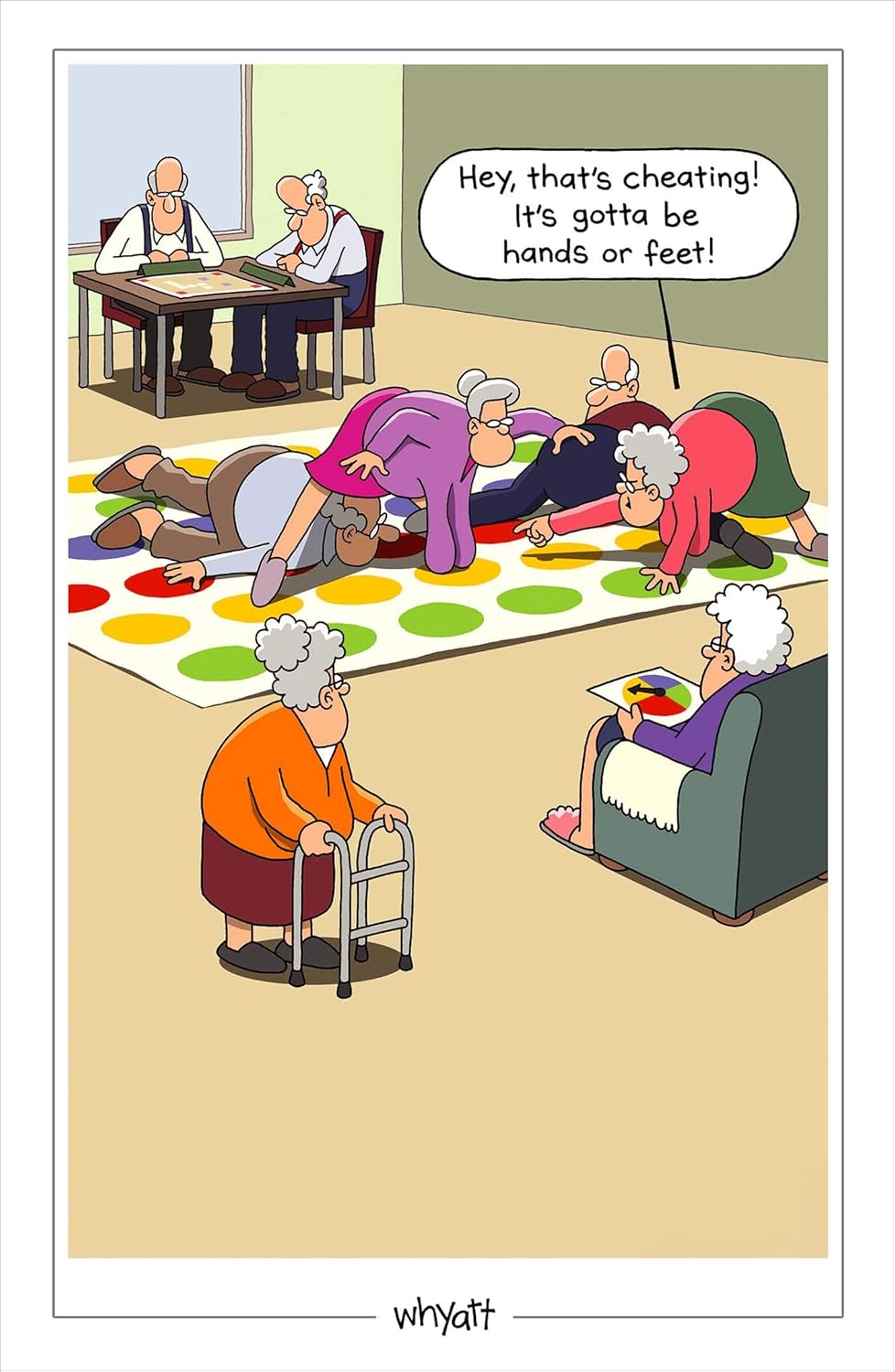 UK Greetings Birthday Card for Her/Friend - Funny Old Person Joke Design, Multi, 121 mm x 184 mm