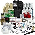 UrbanPrepp Complete 72 Hour Survival Kit - 2 Person Survival Kits, Deluxe Bug Out Bag, Emergency Bugout Backpack for Floods, Blackout, Disaster Preparedness Earthquake Supplies, Survival Pack