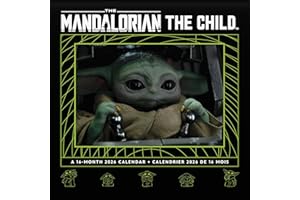 2026 Star Wars Mandalorian - Grogu (Bilingual French) Mini Wall Calendar (English and French Edition)