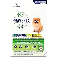 Parapet K9 Praventa 360 for Small Dogs - 3 Tubes