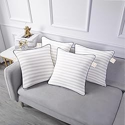 Yettbea Throw Pillows Insert 14'' x 14'' Set of