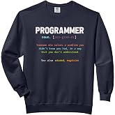 Computer Geek Nerd Gift Funny Programmer Comfort Colors Adult Sweatshirt
