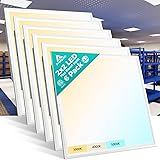 6 Pack 2x2 LED Flat Panel Light - 3000K/4000K/5000K
