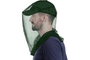 South To East Mosquito Head Net Suit 2-Pack (Adults) Green
