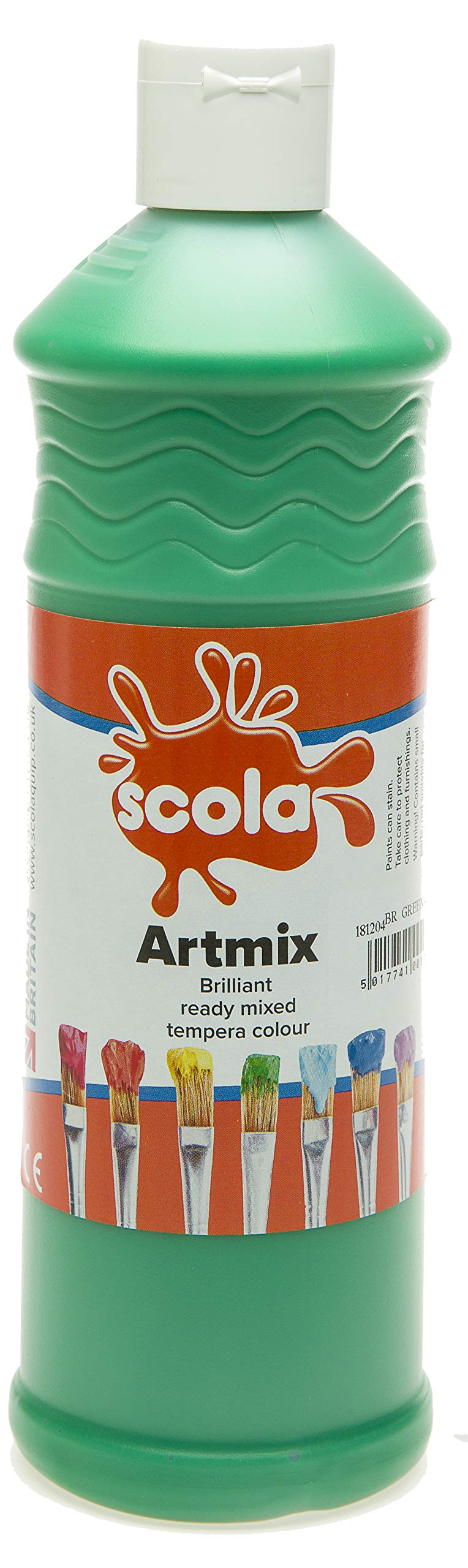 scola Artmix Poster Paint 600ml Green