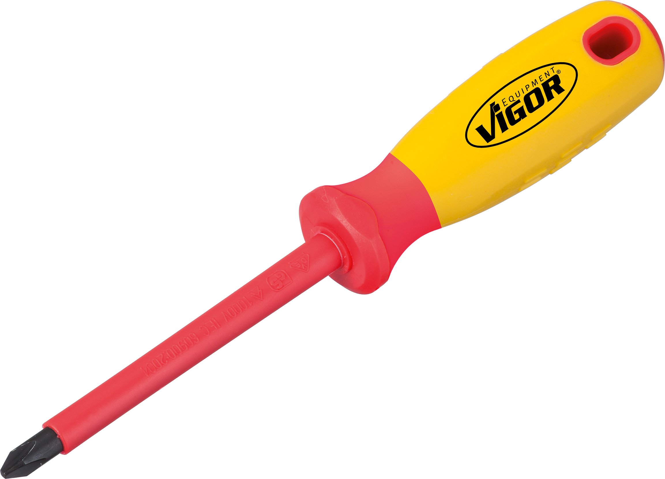 Vigor V2064 Vde Phillips-Recess Screwdriver, 2.45 cm