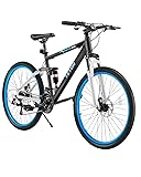 VEVOR Mountain Bike, 26 inch MTB Bicycle with Full