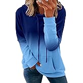 MODARANI Womens Pullover Hoodies Teen Girls Fashion Hooded Sweatshirt Womans Fall Tunic Top
