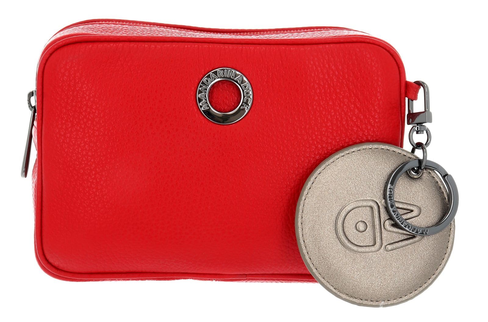 Mandarina Duck Women's Mellow Leather P10FZT22 Wallet, Flame Scarlet, 18x12x6 (L x H x W)