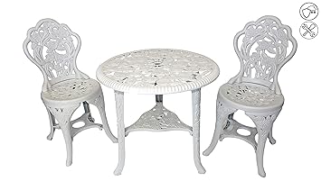 Gartenmöbel Gusseisen Weiss