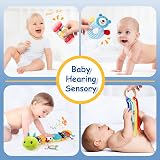 Joyreal Baby Toys 0-6 Months 10Pcs Sensory Set Rattles Caterpillar Music view 5