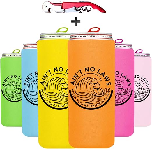 white claw koozie amazon