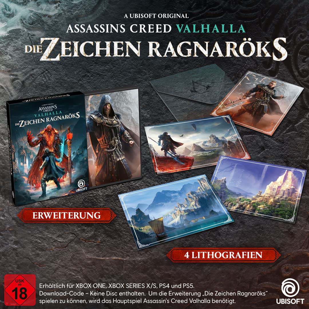 Assassin's Creed Valhalla: Die Zeichen Ragnaröks – Erweiterung [Code in a box, Hauptspiel wird benötigt] - [PlayStation 5] 2