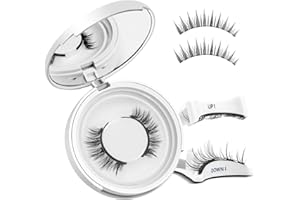 ZEWLSIB Magnetic Eyelashes With Applicato, Can Be Used Repeatedly, Natural Appearance, No Glue Required, Strong And Lightweight, Magnetic Lashes, Easy To Use