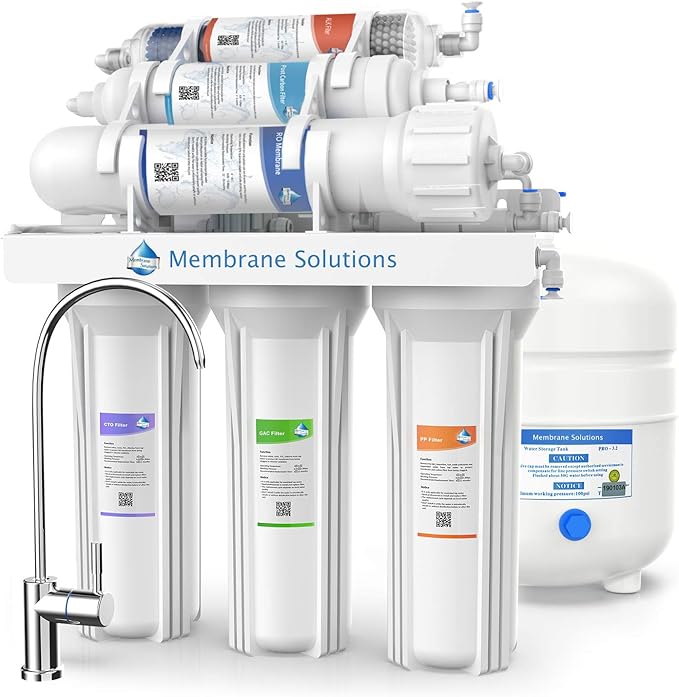 Under Sink 6Stage Alkaline Remineralization Water Filter System
