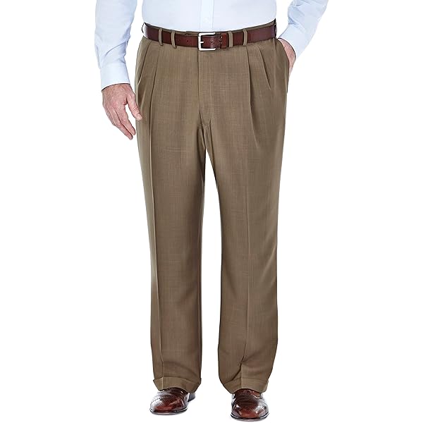 savane men's pleated stretch crosshatch dress pant Savane Men's Pleated Stretch Crosshatch Dress Pant, Dark Patina, 48W x 30L price in UAE | Amazon UAE